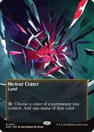 Meteor Crater (0071) (Borderless) (EOS-071)