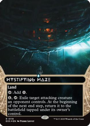 Mystifying Maze (0119) (Borderless) (Galaxy Foil) (EOS-119)