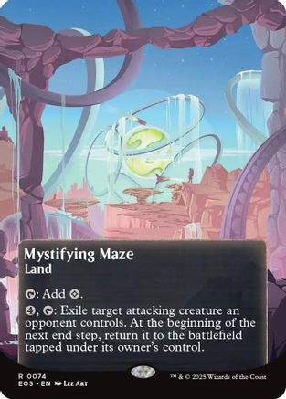 Mystifying Maze (0074) (Borderless) (EOS-074) (Foil)