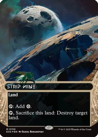Strip Mine (0130) (Borderless) (Galaxy Foil) (EOS-130)