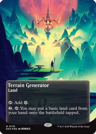 Terrain Generator (0178) (Borderless) (Galaxy Foil) (EOS-178)