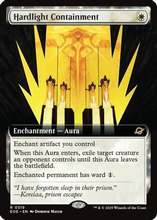 Hardlight Containment (Extended Art) (EOE-319) (Foil)
