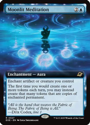 Moonlit Meditation (Extended Art) (EOE-327) (Foil)