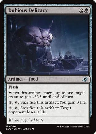 Dubious Delicacy (EOE-096) (Foil)