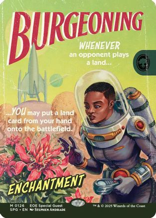 Burgeoning (Showcase) (SPG-126) (Foil)