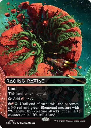 Raging Ravine (0035) (Borderless) (EOS-035) (Foil)