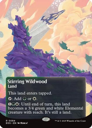 Stirring Wildwood (0084) (Borderless) (EOS-084)