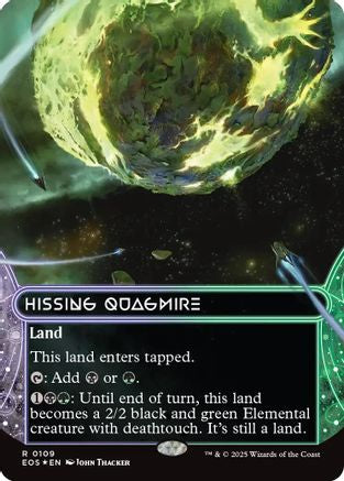 Hissing Quagmire (0109) (Borderless) (Galaxy Foil) (EOS-109)