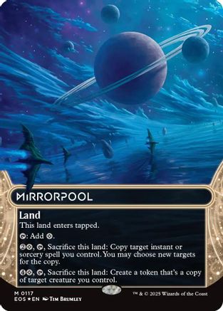 Mirrorpool (0117) (Borderless) (Galaxy Foil) (EOS-117)