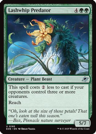 Lashwhip Predator (EOE-195) (Foil)