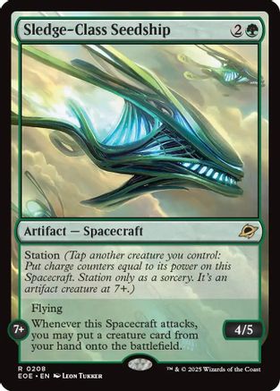 Sledge-Class Seedship (EOE-208) (Foil)