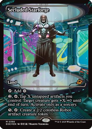Secluded Starforge (Showcase) (EOE-366) (Foil)