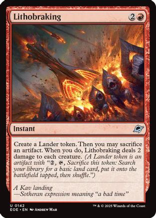 Lithobraking (EOE-142) (Foil)
