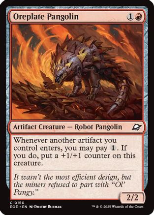 Oreplate Pangolin (EOE-150)
