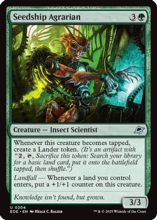 Seedship Agrarian (EOE-204) (Foil)