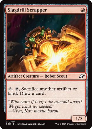 Slagdrill Scrapper (EOE-160)