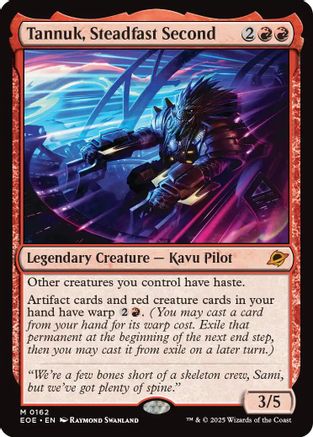Tannuk, Steadfast Second (EOE-162)
