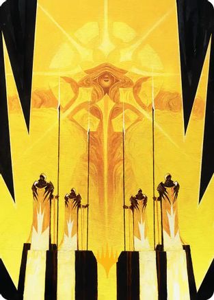 Hardlight Containment Art Card (Gold-Stamped Planeswalker Symbol) (AAEOE-004)