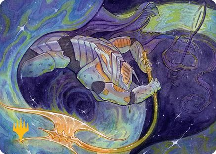 Seam Rip Art Card (Gold-Stamped Planeswalker Symbol) (AAEOE-006)