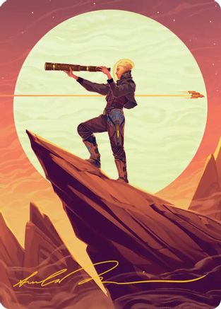Sami, Wildcat Captain Art Card (Gold-Stamped Signature) (AAEOE-037)