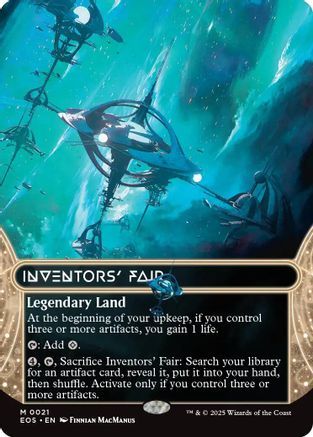 Inventors' Fair (0021) (Borderless) (EOS-021) (Foil)
