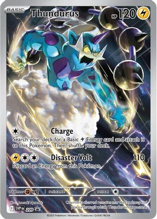 Thundurus (SVP-209) (Holofoil)