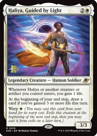 Haliya, Guided by Light (PRE-019) (Foil)