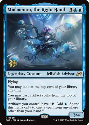 Mm'menon, the Right Hand (PRE-068) (Foil)
