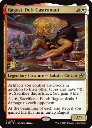 Ragost, Deft Gastronaut (PRE-224) (Foil)