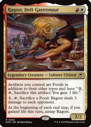 Ragost, Deft Gastronaut (PPEOE-224) (Foil)