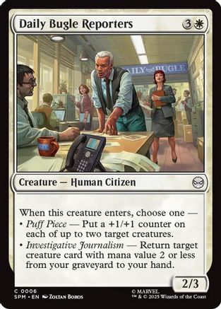 Daily Bugle Reporters (SPM-006)