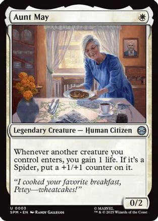 Aunt May (SPM-003) (Foil)