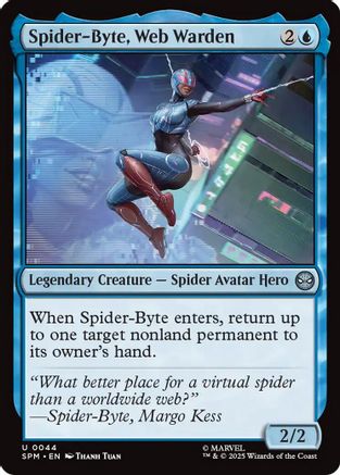 Spider-Byte, Web Warden (SPM-044) (Foil)