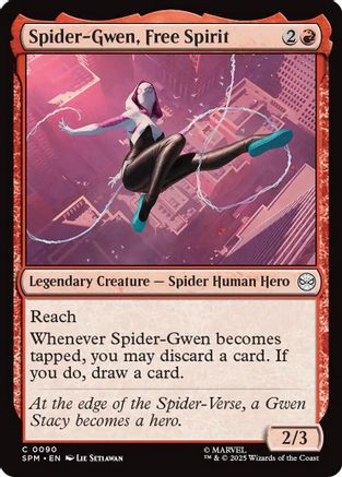Spider-Gwen, Free Spirit (SPM-090) (Foil)