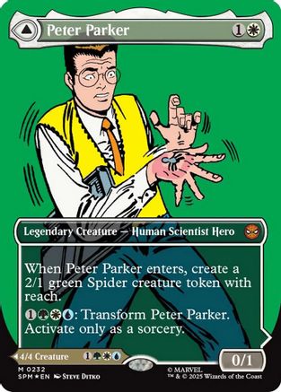 Peter Parker (Showcase) (SPM-232) (Foil)