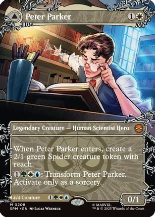 Peter Parker (0208) (Borderless) (SPM-208)