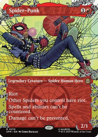 Spider-Punk (0210) (Borderless) (SPM-210)
