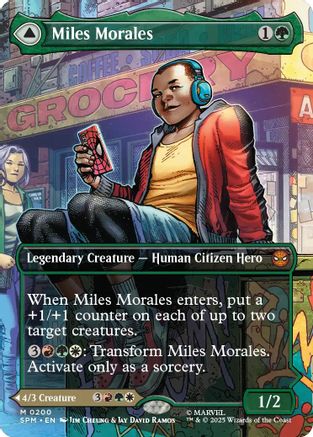 Miles Morales (0200) (Borderless) (SPM-200)