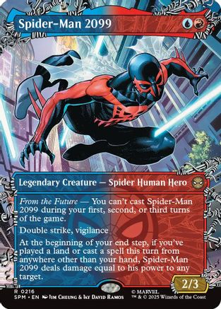 Spider-Man 2099 (0216) (Borderless) (SPM-216) (Foil)