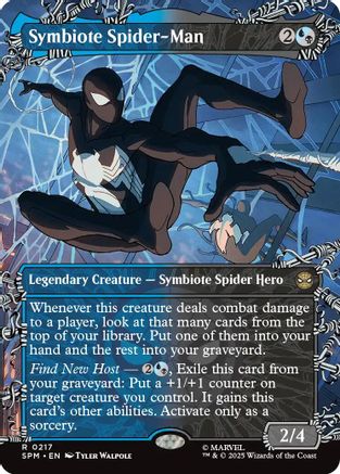Symbiote Spider-Man (Borderless) (SPM-217)