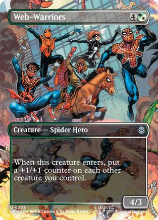 Web-Warriors (Borderless) (SPM-203) (Foil)