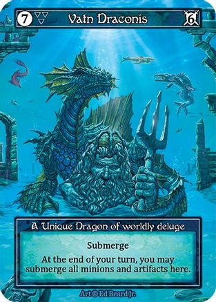 Vatn Draconis (Foil) [Dragonlord]