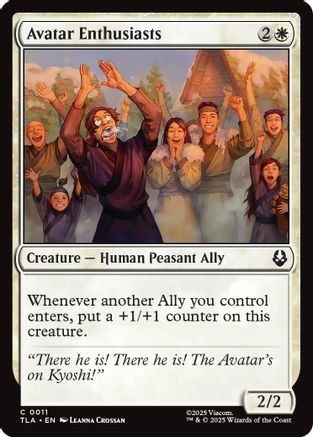 Avatar Enthusiasts (TLA-011)