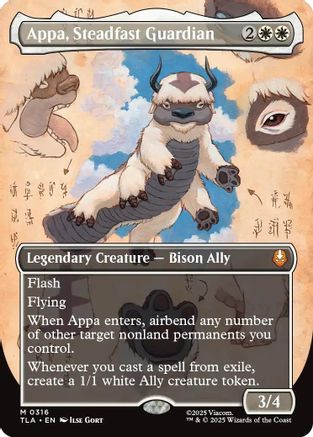 Appa, Steadfast Guardian (Borderless) (TLA-316)