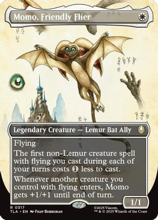 Momo, Friendly Flier (Borderless) (TLA-317)