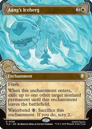 Aang's Iceberg (Showcase) (TLA-336) (Foil)