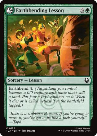 Earthbending Lesson (TLA-176)