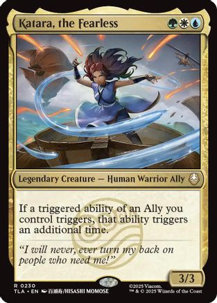 Katara, the Fearless (TLA-230) (Foil)