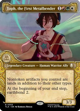 Toph, the First Metalbender (Showcase) (TLA-353)