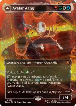 Avatar Aang (Raised Foil) (TLA-363)